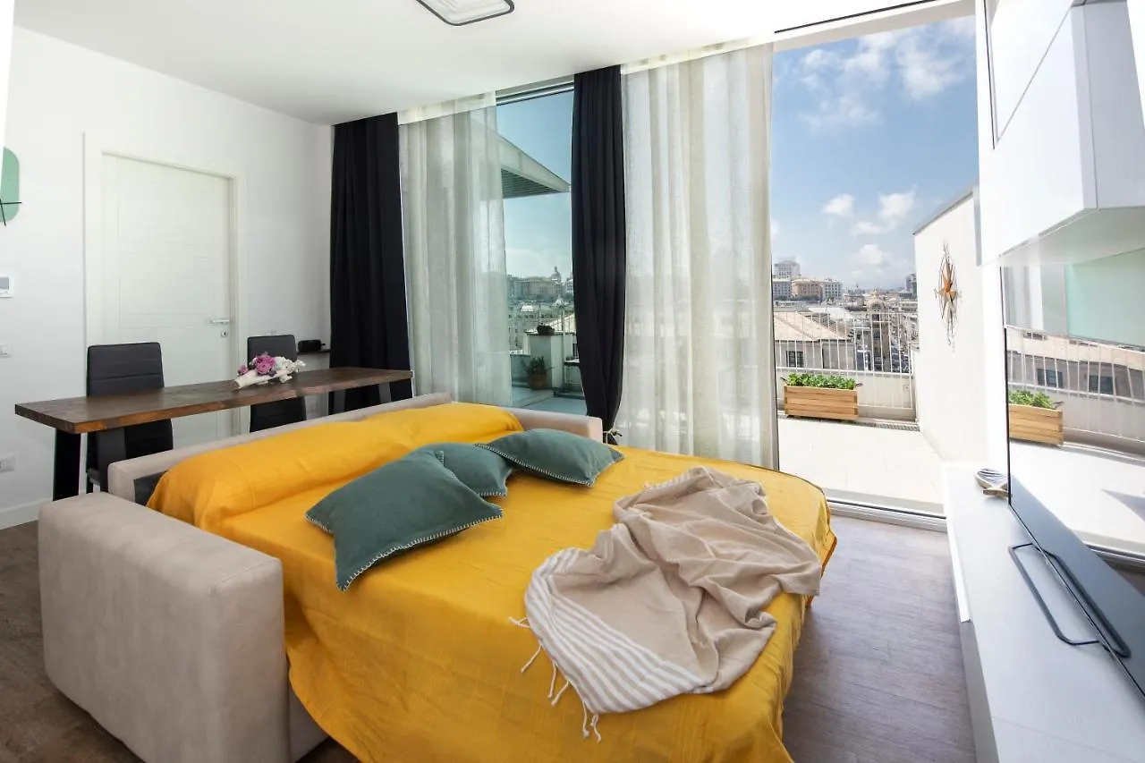 Appartamento Attico Luxury Con Parcheggio E Terrazza Vista Mozzafiato Genova 0*,  Italia