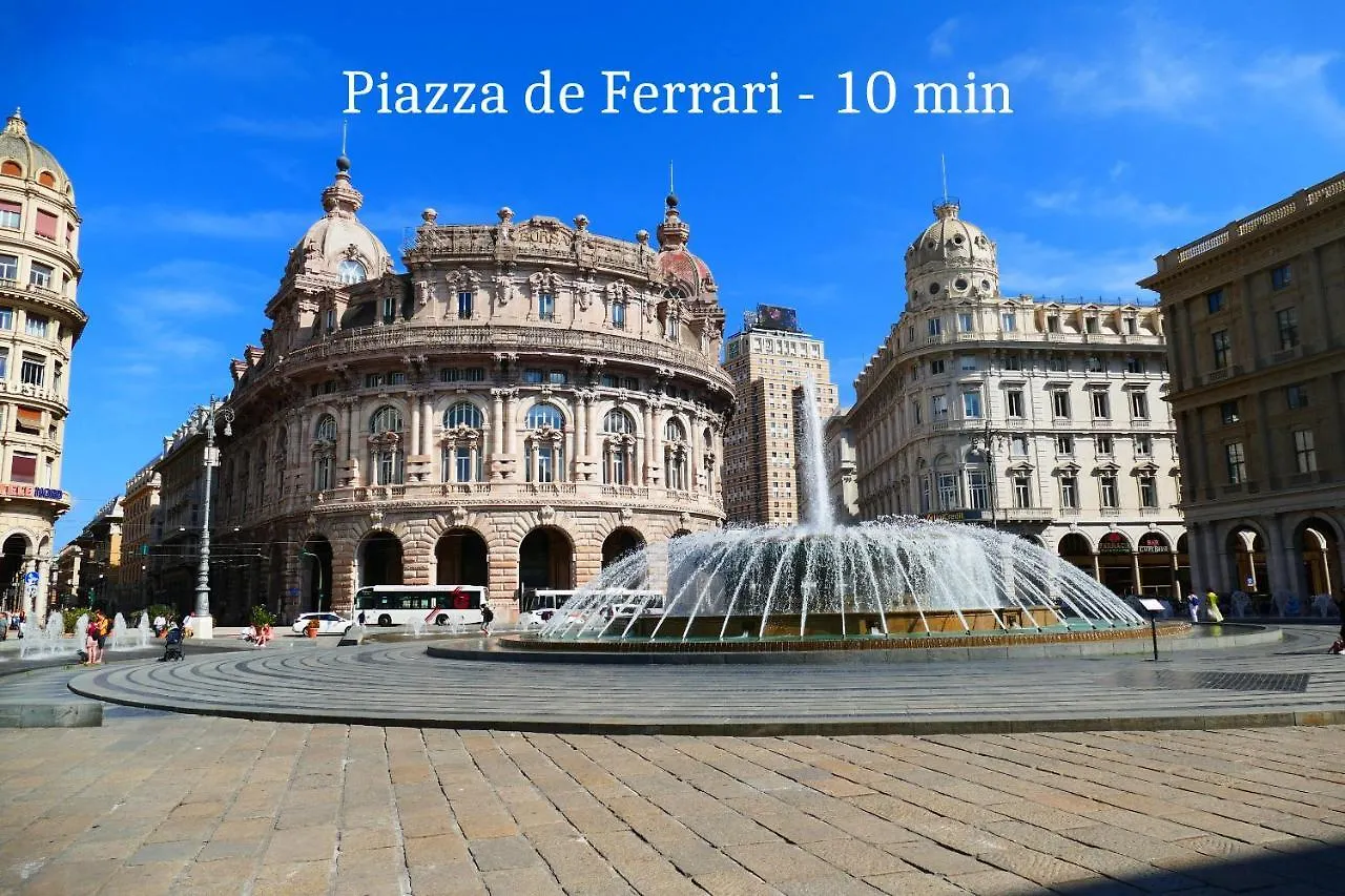 Appartamento Attico Luxury Con Parcheggio E Terrazza Vista Mozzafiato Genova Italia