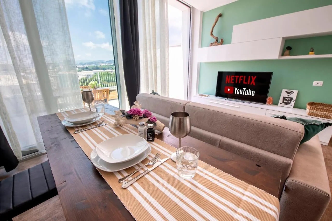 热那亚Attico Luxury Con Parcheggio E Terrazza Vista Mozzafiato公寓 0*, 热那亚 意大利