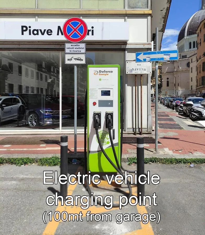 热那亚Attico Luxury Con Parcheggio E Terrazza Vista Mozzafiato公寓 意大利