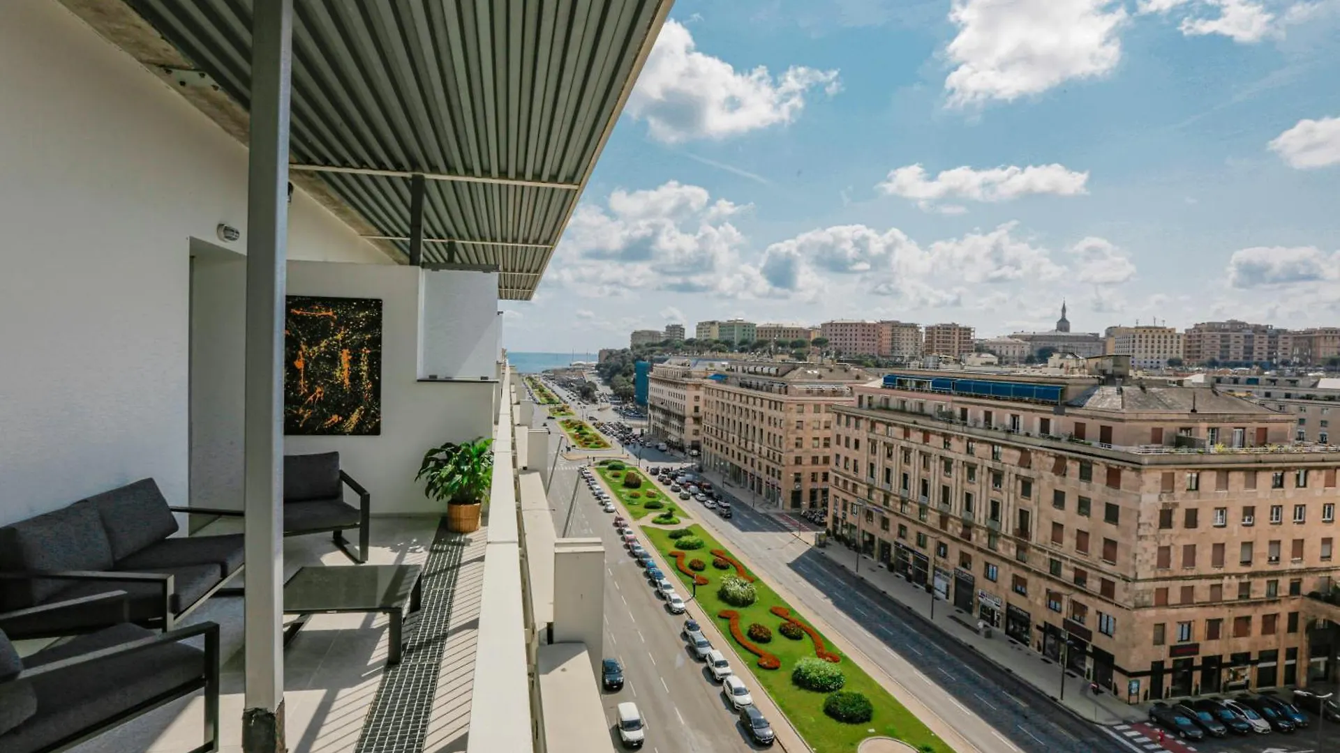 公寓 热那亚Attico Luxury Con Parcheggio E Terrazza Vista Mozzafiato公寓 意大利